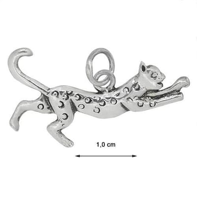 Blinx Jewels Zilveren Hanger Panter