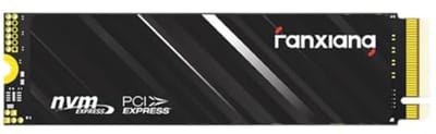2TB NVMe M.2 SSD - PCIe 3x4 Gaming Solid State Drive met 3500MB/s Lezen en 2500MB/s Schrijven