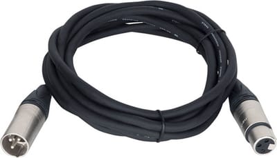 DAP FL743 microfoonkabel XLR M-F met Neutrik XX-serie 3m