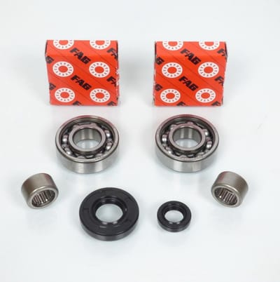 Roulement ou joint spi moteur RSM pour Moto Derbi 50 Moteur Euro3 Après 2006 kit roulement INA et FAG C3 Neuf
