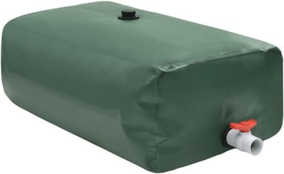 Opvouwbare Wateropslag Tank 1500L PVC met Kraan voor Regenwater