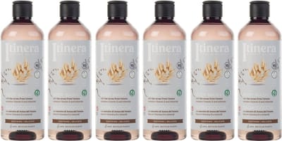 ITINERA - Kalmerende bodywash met haver uit Veneto, 95% natuurlijke ingrediënten, 370 ml (6 stuks)