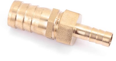 Dailygoods- Slangconnector Verloopstuk - Messing - Slijtvast - Duurzaam - Reduceerbuis - Verbinding - 10-25 mm - Buisfitting
