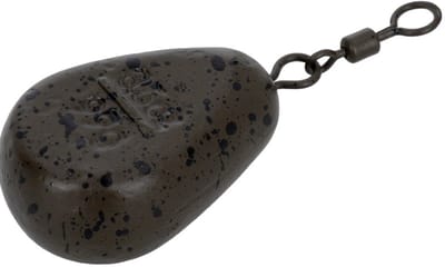 Mikado Plat Peerlood 85g – Karperlood met Wartel – Flat Pear Lood voor Karper & Feeder