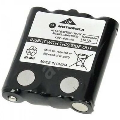 Motorola Xtr446 T5 T6 T7 T8 Batterij Zwart