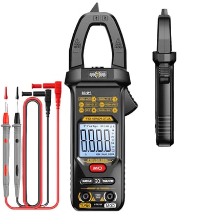 Tang Multimeter - Slimme Tester - Elektrisch Diagnostiek - Automatische Bereik Detectie - 4000 Tellingen - Zwart