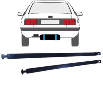 Brandstoftank klemmen voor Audi 100 C3 1982-1990