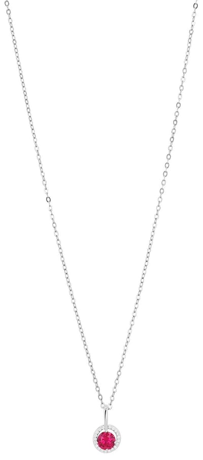 AKZENT Akzent dames ketting met hanger "Alesja" uit 925 Sterlingzilver, gerhodineerd, duurzaam