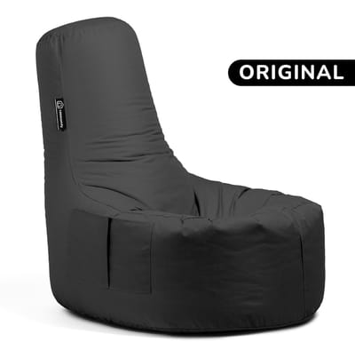 Casacomfy Gamer Original - Zitzak - Volwassenen & Tieners - Ergonomisch - Waterbestendig - Zwart