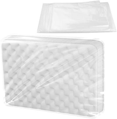 Dailygoods- Matrasbeschermer Waterdicht - Plastic Matrashoes - Scheurvast - Herbruikbaar - Transparant - Bescherming tegen Vocht en Stof - Matraszak