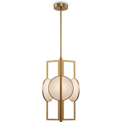 Maytoni - Hanglamp Marmo - Goud - Ø30,5