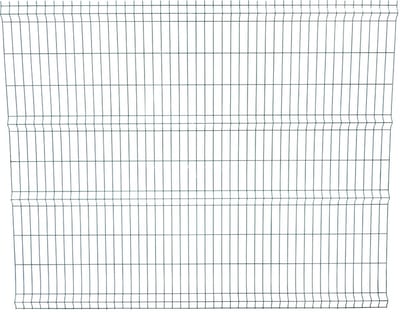 Enkelstaaf hekwerk groen 200cm hoog 250cm breed.