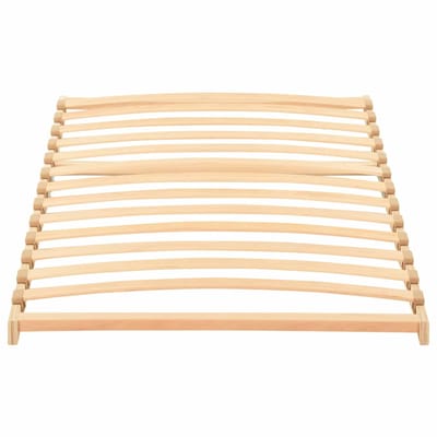 vidaXL - Lamelbodem - Bruin - 80 - x - 190 - cm - Massief - beukenhout