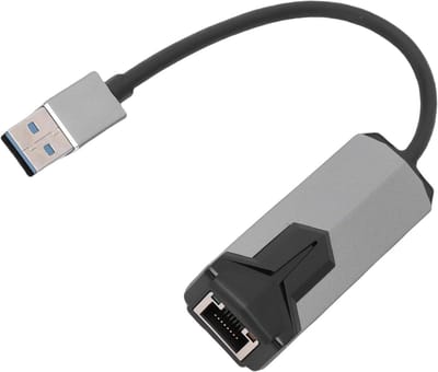 Netwerkadapter - Ethernet Adapter - Snellere Internetverbinding - 2.5G Snelheid - USB 3.0 - Zilver