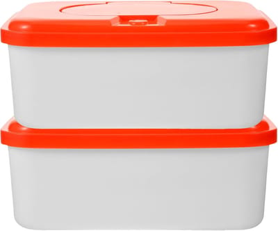Babydoekjes Dispenser - Wipes Houder - Onderweg Hygiëne - Navulbaar Ontwerp - 21x13x8.6cm - Willekeurig