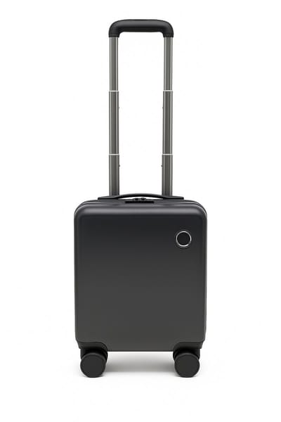 Handbagage Koffer - 40x30x20 cm - Reiskoffer - 24L - Cijferslot - Trolley - Zwart - Lichtgewicht