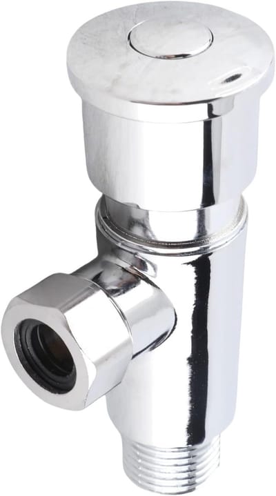Vervangende Urinoirspoelklep met AUTO OFF Functie, Geperste Zinklegering G1/2 voor Efficiënte Spoeling en Duurzaamheid