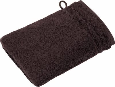 Vossen Washandje Vienna Style Supersoft - Dark Brown 22x16