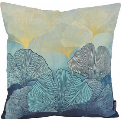 Gek op kussens! Sierkussen ginkgo #2 | 45 x 45 cm | katoen/linnen