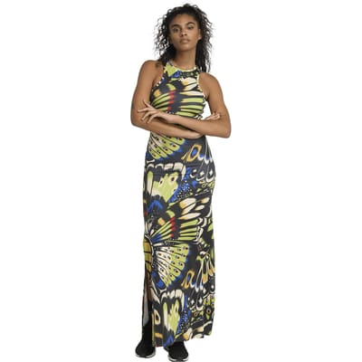 Adidas Performance  X Farm Rio Premium Dress Black Maat: XS | Maxi Jurken Outlet | Dames | Zwart