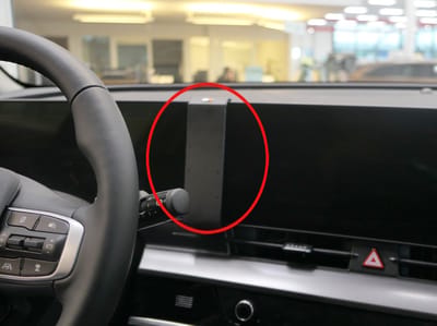 Brodit ProClip houder geschikt voor Kia Sportage 2022 - Center mount
