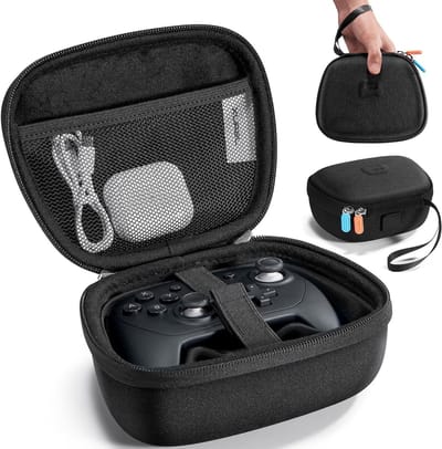 Draagbare Beschermhoes voor Nintendo Switch 2 Pro Controller, Reis Etui met Volledige Bescherming, Ideaal voor Gaming Accessoires en Transport - Zwart