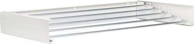 Vitapur Wanddroogrek - Droogrek inklapbaar - Droogrekken - Wasrek hangend - Wasdroogrek - Droogrek inklapbaar - 80 x 40 cm - 4 meter drooglengte - Wit