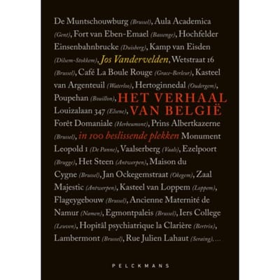 Het Verhaal Van België In 100 Beslissende Plekken - Jos Vandervelden