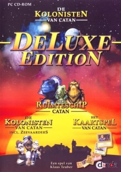 Kolonisten Van Catan + Kaartspel Van Catan + Het Ruimteschip Catan - Deluxe Edition )