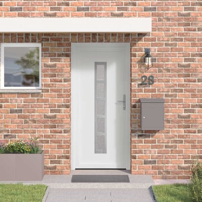 vidaXL Voordeur Wit 88 x 200 cm PVC
