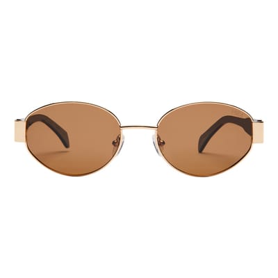 I-sea Lennox Gepolariseerde Zonnebril Voor Dames Goud Brown Polarized Vrouw