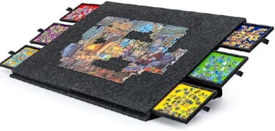 Puzzelbord - Puzzeltafel - Puzzels Leggen - Met Opberglades - 104x78cm