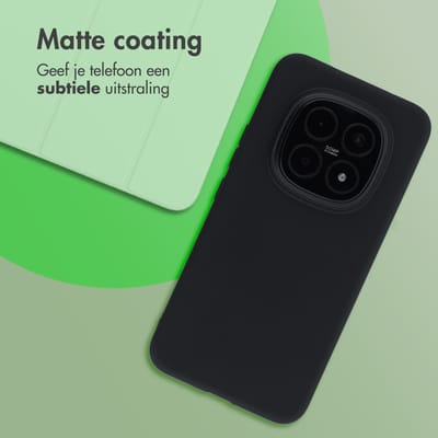 imoshion Hoesje - Geschikt voor Xiaomi Redmi Note 15 Pro Plus (5G) - Color Backcover - Zwart