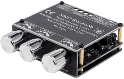 Allecto - Bluetooth Versterker - Digitale Stereo Versterker - 15W x 2 - Met Bas Aanpassingen - Ideaal voor Muziekliefhebbers - Compact Formaat