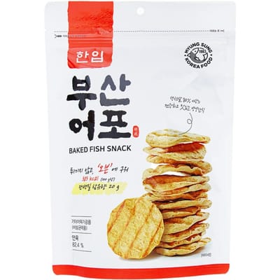 Busan Viskoekjes Chips Hapklare Knapperige Zeevruchten Snack 100g-110g (Pakket van 3) red