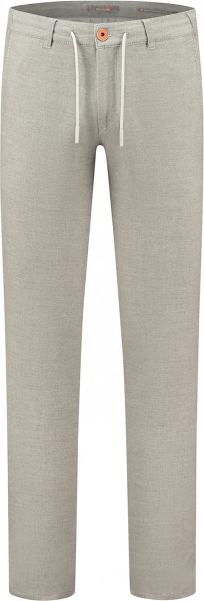 North84 Travel Chino Wol Look Grijs 8414 2002