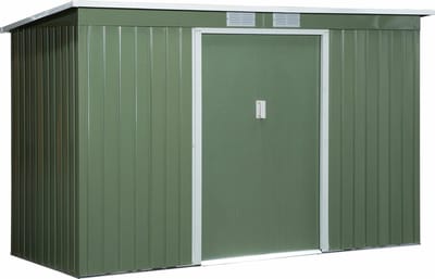 Outsunny gereedschapsschuur - fundering - 2 ventilatieopeningen
