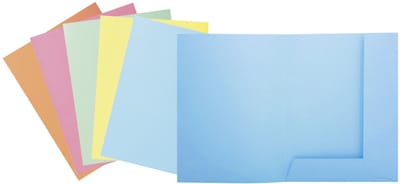 Exacompta SUPER 210 - pak van 50 dossiermappen + 2 kleppen - 24x32cm - - Geassorteerd - 332000E
