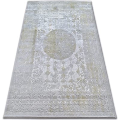 Kleden Rugsx Tapijt ACRYL VALENCIA 2328 ORNAMENT helder grijsk 80x150 cm