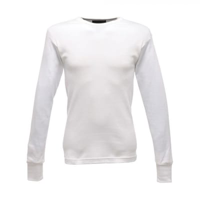 Regatta Thermal Long Sleeve Vest RG112 - White - S
