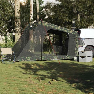 vidaXL - Autotent - 2-persoons - camouflage - waterdicht
