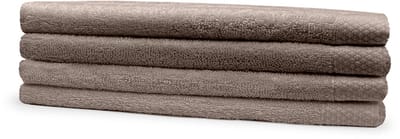 Eleganzzz Gastendoekjes - Set van 4 - Gastendoekje 30x50cm - 420 gr/m2 - 100% Katoen - taupe