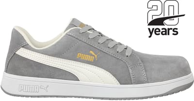 Puma Icon Suede Grey Laag S1P 640030 - Grijs - 36