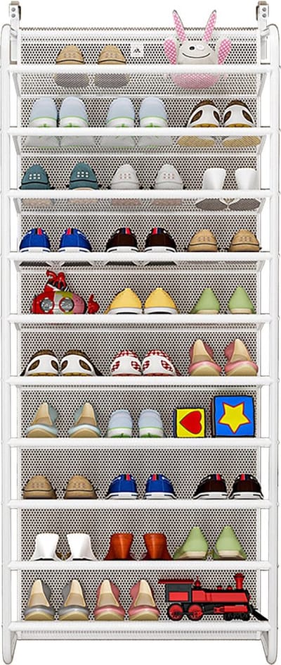 JGS ® Schoenenrek met Hangende Organizer voor Optimaal Ruimtegebruik en Gemakkelijke Toegang