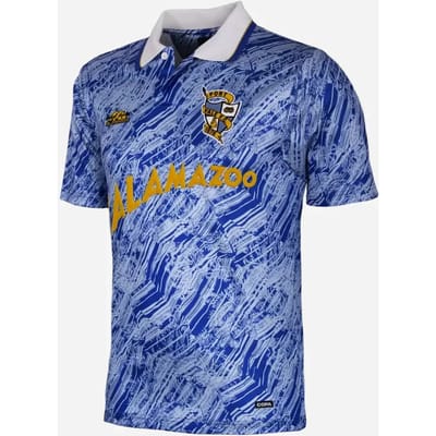 COPA - Port Vale F.C. Uitshirt 1991/92 Retro Voetbalshirt - Heren - Blauw - L