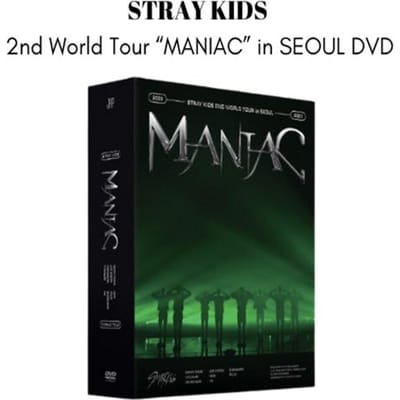 Stray Kids Tour “MANIAC” in SEOUL DVD black