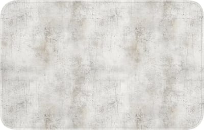 WC mat 80x50 cm - Antislip - Grijs - Beton - Verweerd - Toiletmat - Vloermat - Douchemat - Toilet tapijt - Toiletmatten