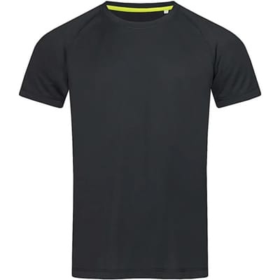 Stedman Active 140 Raglan S8410 - BLACK OPAL - M