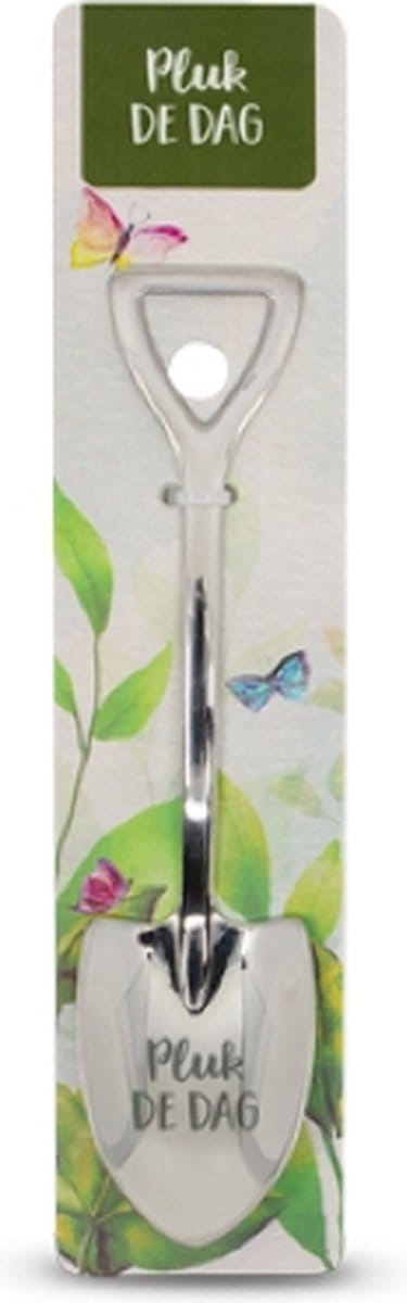 Lepel - pluk de dag - schepje - cadeau idee tuin liefhebber - cadeau idee verjaardag