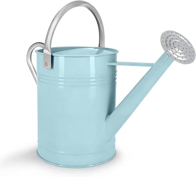 Metalen Gieter - Waterkan - Planten Water Geven - Afneembare Uitloop - 65 Liter - Lichtblauw